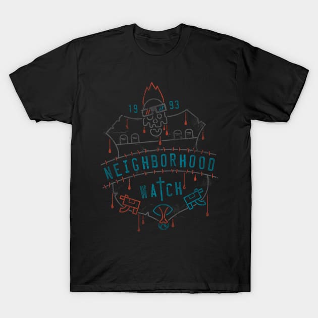 Neighborhood Watch T-Shirt by mortarmade